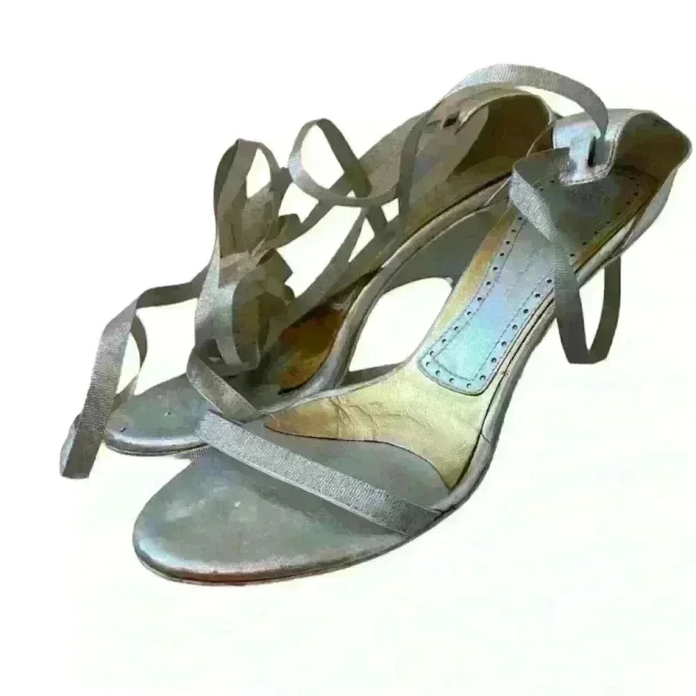 Fornarina Silver Heels